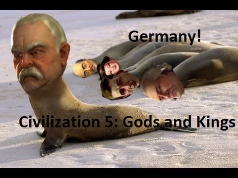 Let's Play Civilization 5: Gods and Kings as Germany (ALL Civilizations Challenge) part 1