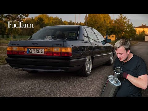 Das war schon lange überfällig! Audi 100 2.3E von Jakob @fourringsforge bekommt endlich eine BN-Pipes