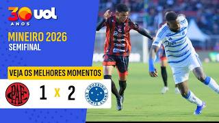 CRUZEIRO VENCE POUSO ALEGRE COM GOL DE BRUNO RODRIGUES E ABRE VANTAGEM NA SEMIFINAL