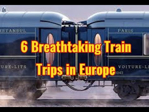 Europe’s Most Breathtaking Train Rides Revealed!