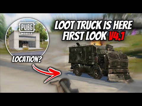 Loot Truck is Finally Here! - BGMI PUBG MOBILE 4.1 Update 🔥 PUBG MOBILE 4.1 BETA