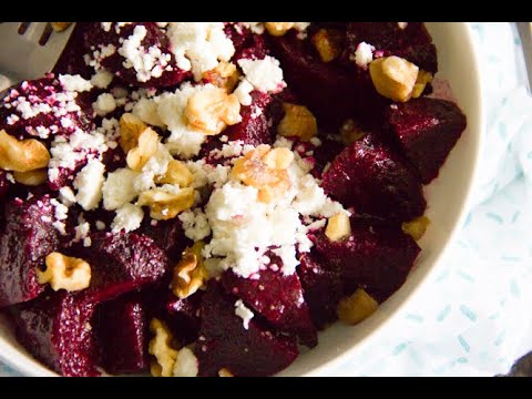 Roasted Beet and Goat Cheese Salad