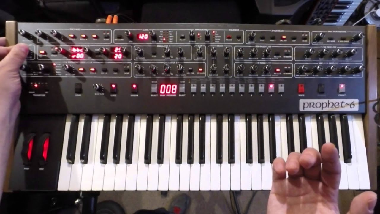 Sequential Prophet-6 first look - YouTube