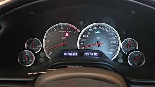 2001 Chevrolet Corvette Coupe Idling Video