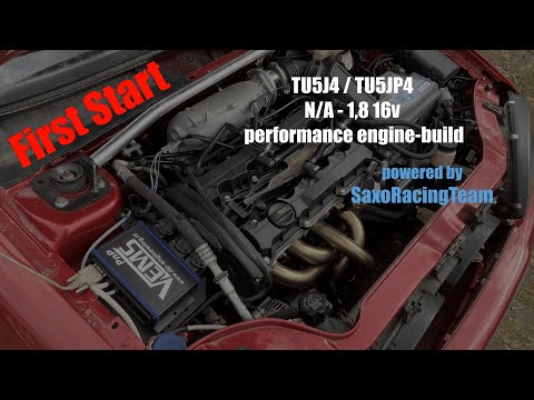 SRT - Race Engine TU5J4 / TU5JP4 Stroker Kit 1,8 16v Citroen / Peugeot - First Start - 4K