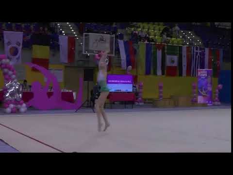 Viktoria Georgieva BUL- Ball EF- Gracia Cup 2020