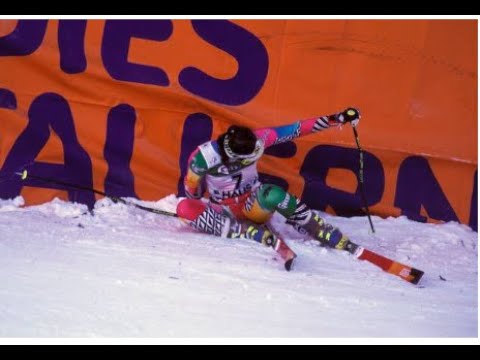 Deborah Compagnoni wins giantslalom (Haus im Ennstal 1995)