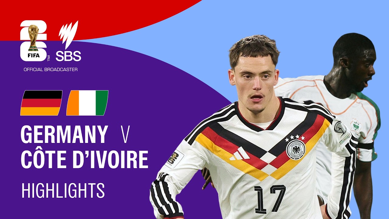 Germany v Cote d'Ivoire: FIFA World Cup 2026 Highlights Group E