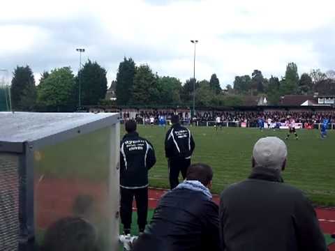 AFC Hornchurch 2-1 Lowestoft Town AET. Ryman Isthmian Premier Play-Off Final. Mon7May2012
