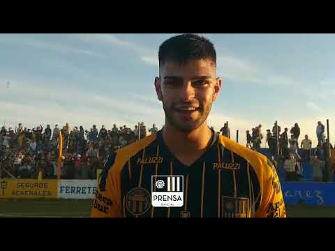 Diego Gradicola . autor del primer gol en nuetro nuevo estadio - Prensa Central Ballester
