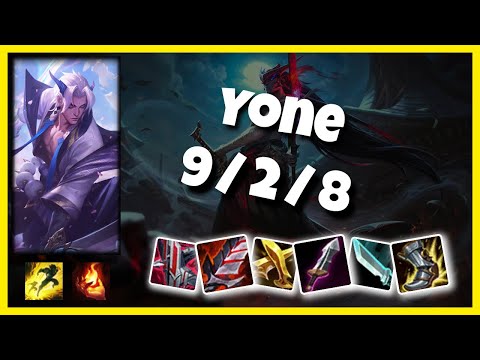 Yone vs Akali KOREAN Challenger MID (9/2/8) - v10.24