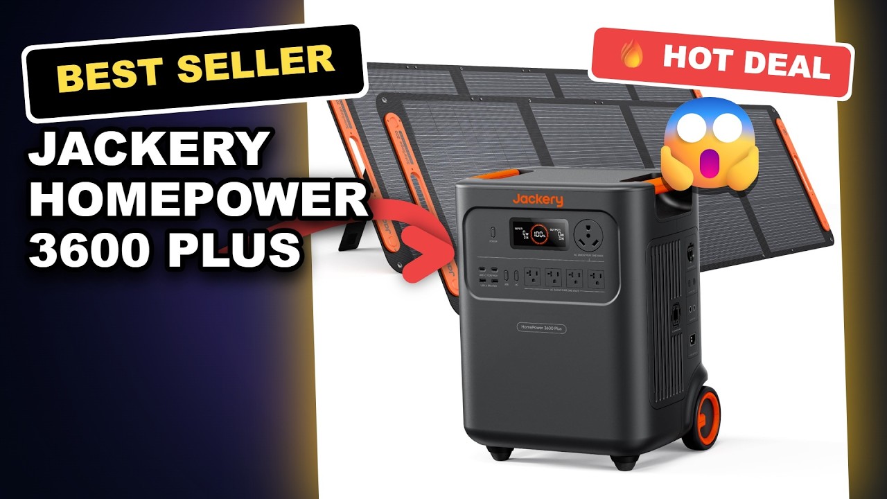 Jackery HomePower 3600 Plus Review: Worth It for Home Backup? review video