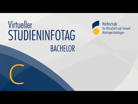 Studieninfotag Bachelor der HfWU – Stream C