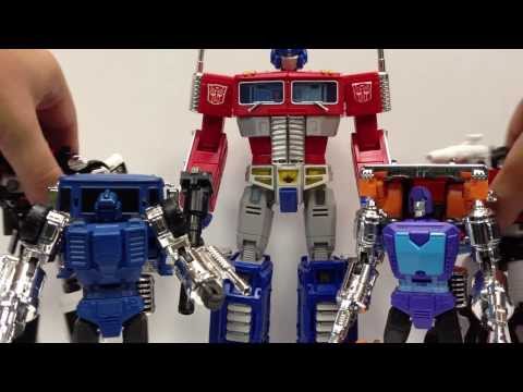 X-Transbots Master Mini Series KRANK and STAX (Huffer and Pipes)