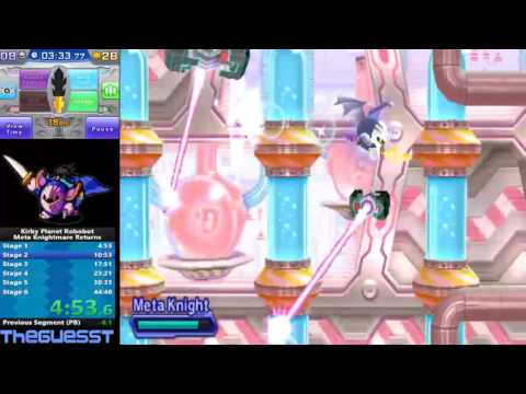 Kirby: Planet Robobot - Meta Knightmare Returns in 44:30.12 IGT by Theguesst