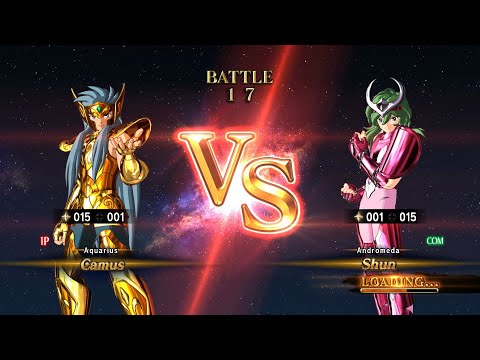 Camus (Aquarius Gold Cloth) vs Shun (Andromeda Bronze Cloth) - Saint Seiya: Soldiers' Soul