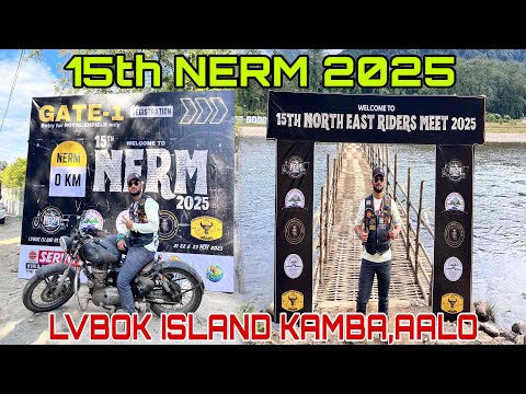 Attended  15th North East Riders meet at LVBOK ISLAND RESORT KAMBA//Aalo//We ride We meet We Grow ♥️
