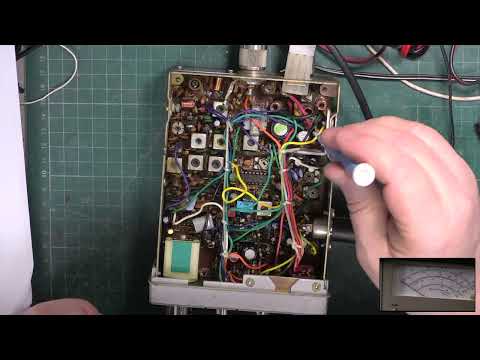 Maxcom 21E CB27/81 UK FM CB radio -  service alignment & new power connector