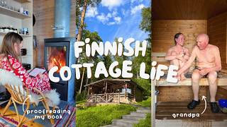 At a Finnish Cottage with my Grandfather 🐟 🌳 🇫🇮