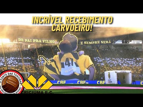 GRANDE FESTA DA TORCIDA DO CRICIÚMA COM MOSAICO 3D!