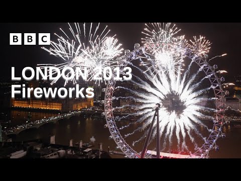 BBC London New Year's Fireworks 2013