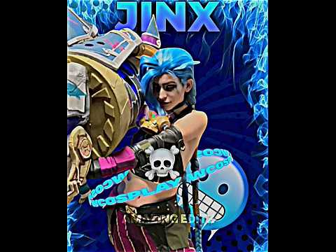 Jinx cosplay ☠️