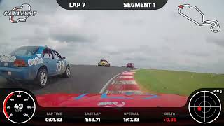 24 Hour of Lemons / NJMP 2022 / Chris doing his best but @chrisfix  takes my lane and puts me out