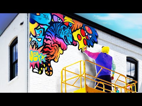 Spray Painting My Friend’s House (Without Her Knowing)