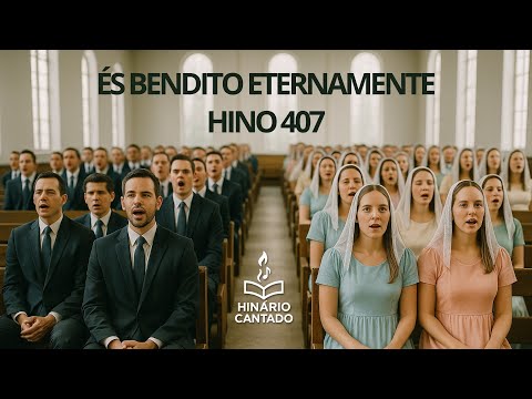 Hino 407 – És Bendito Eternamente! | Hinário Cantado | Hino CCB #hinosccb #ccb #hino407 #coral