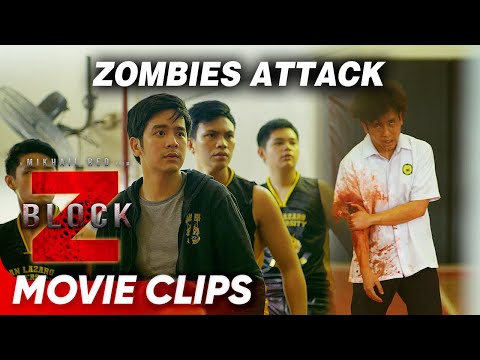 Zombies attack the basketball team | ‘Block Z’ (2020) Movie Clips | Joshua Garcia, Julia Barretto