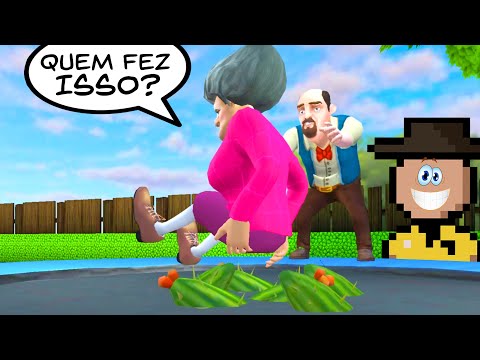 I TROLLED THE TEACHER'S TRAMPOLINE (Scary Teacher)