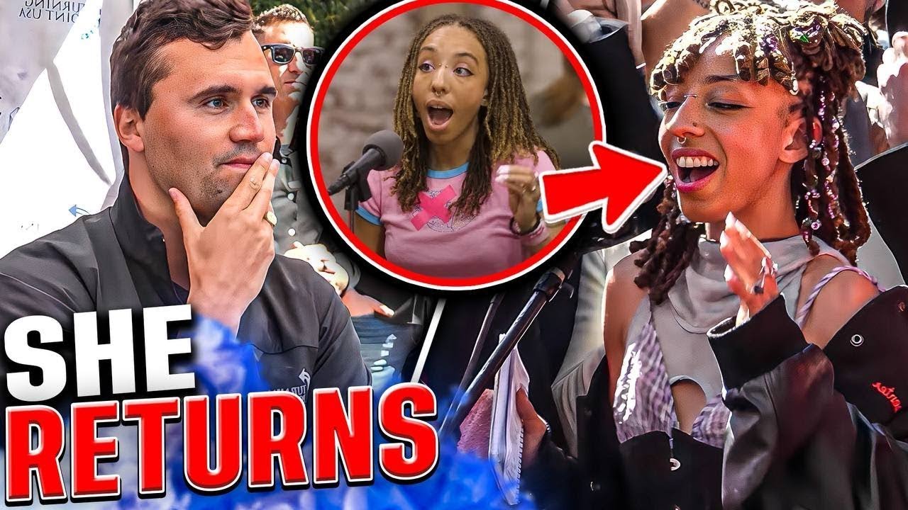FLASHBACK: Charlie Kirk Wrecks Freaky Looking Hair Soup Girl