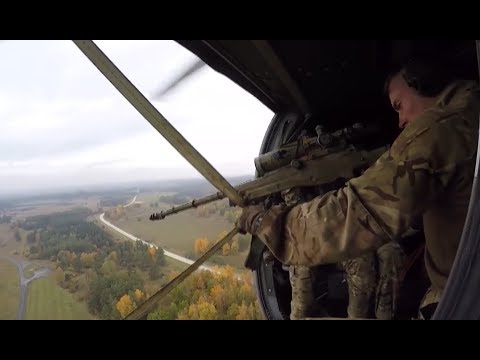 US Snipers Vs European Snipers - Sniping from LAND, SEA, AND AIR!!