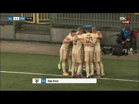 UEFA Europa League. Z. Kous goal (Zalgiris 0:1 Mura)