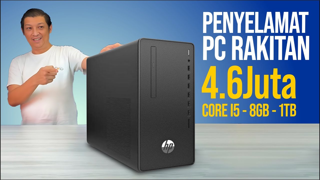 SOLUSI PC RAKITAN NAIK...Full Upgrade Full Feature TERMURAH SE INDO !!! HP 280 Pro G8