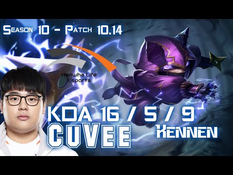 HLE CuVee KENNEN vs JAYCE Top - Patch 10.14 KR Ranked
