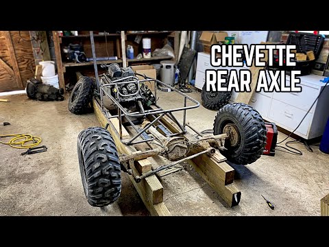 1000cc Trophy Kart Build Pt. 3 | Mounting the Rear Axle