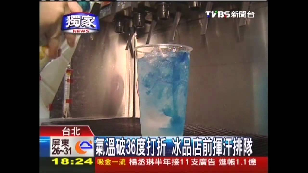 〈獨家〉氣溫破36度打折 冰品店前揮汗排隊