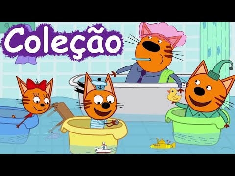 Kid-E-Cats em Portugues | Coleção dos episódios | Desenhos para crianças