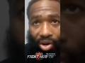 ADRIEN BRONER PICKS ERROL SPENCE OVER TERENCE CRAWFORD!