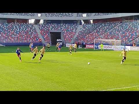 Dribling splendid Daniel Virtej. Steaua vs Voluntari 2-1. Liga 2 Romania 22.02.2025