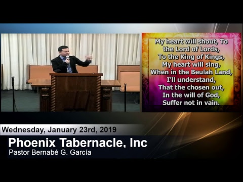 2019-0123 El Apocalipsis #13(80-0824) Pastor Bernabé G García