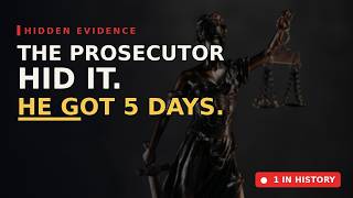 What Happens When a Prosecutor Hides Evidence