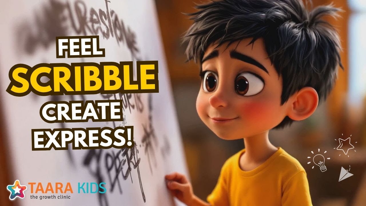Scribble Your Stress Away – A Fun Art Trick | Hindi Moral Stories