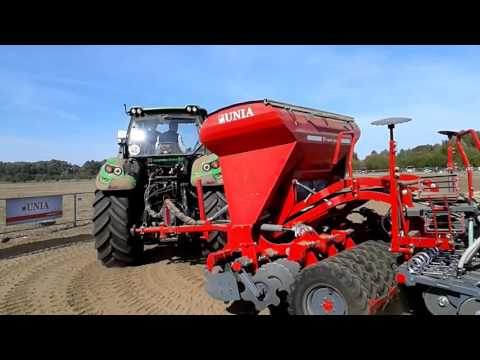 Deutz Fahr 6160 +siewnik unia Bednary 2016