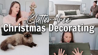 🎄CLUTTER-FREE CHRISTMAS DECORATING IDEAS 2024
