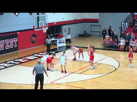 NW Girls' Basketball vs  Coldwater 1st Half January 2018