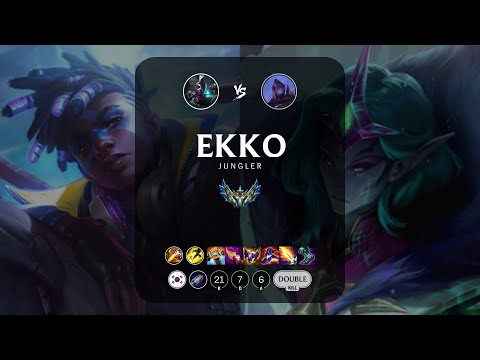 Ekko Jungle vs Bel'Veth - KR Challenger Patch 12.22