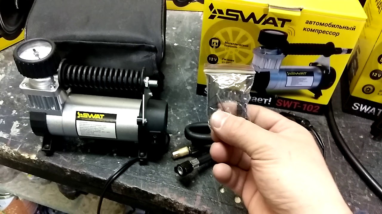  Автокомпрессор Swat SWT-102