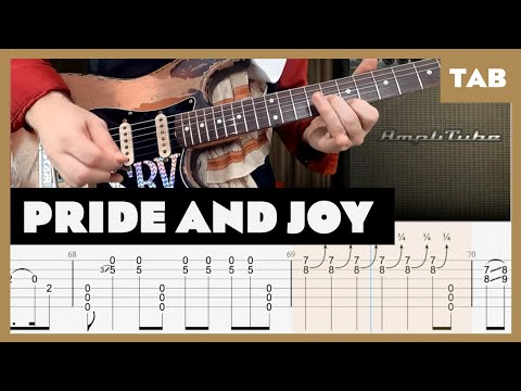 Stevie Ray Vaughan - Pride and Joy - Guitar Tab | Lesson | Cover | Tutorial